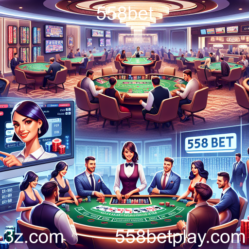 Explorando a Experiência de Live Dealer no 558bet